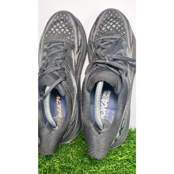 HOKA One One Clifton 9 Running Shoes Black Men’s Size 9.5D Athletic Sneake - Picture 6 of 9